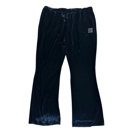 Louis Vuitton Navy Velvet Flared Track Pants - Morely TrendsLouis Vuitton Type here:)