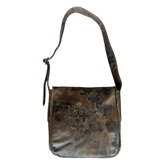 Chrome Hearts Camouflage Cross Patch Messenger Bag - Morely TrendsChrome Hearts Type here:)