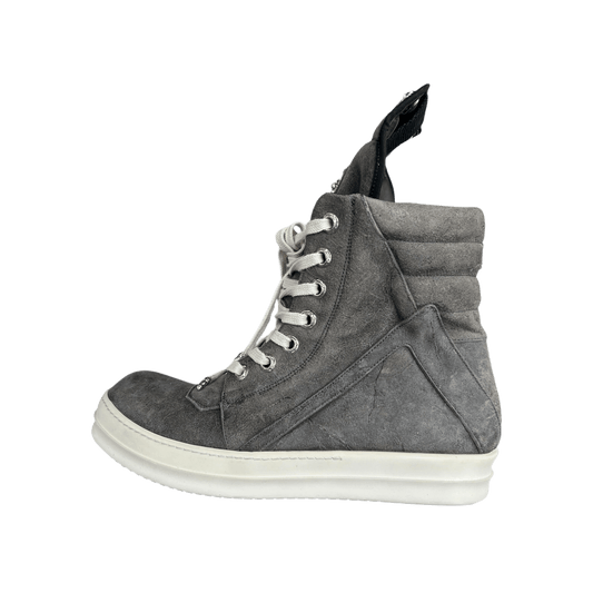 Chrome Hearts Rick Owens Grey Suede Geobaskets - Morely TrendsRick Owens Type here:)
