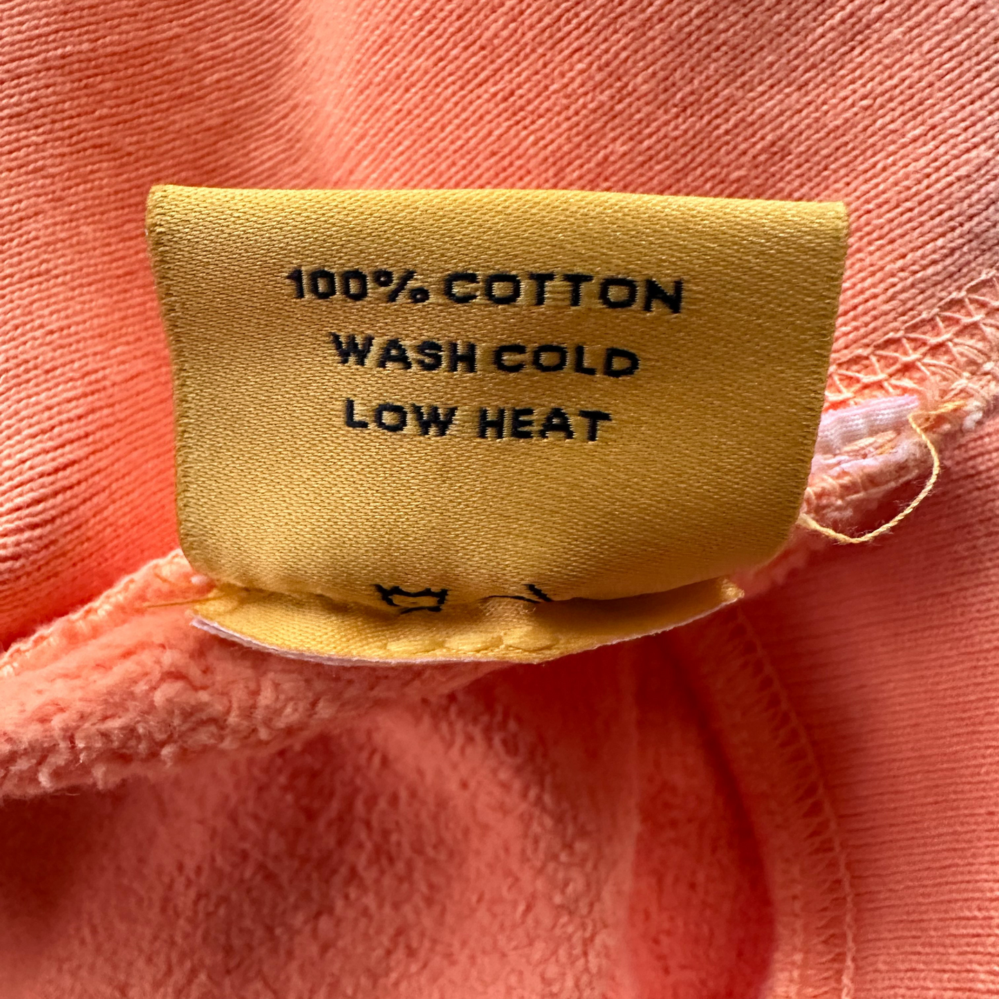 Gallery Dept Orange & Black Dept Logo Hoodie