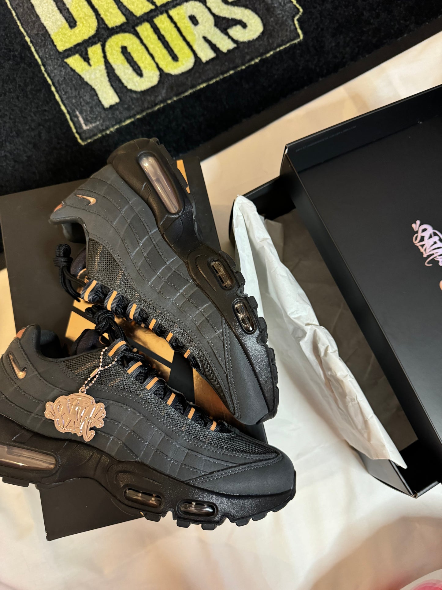 Syna World x Nike Air Max 95 Black Rose Gold
