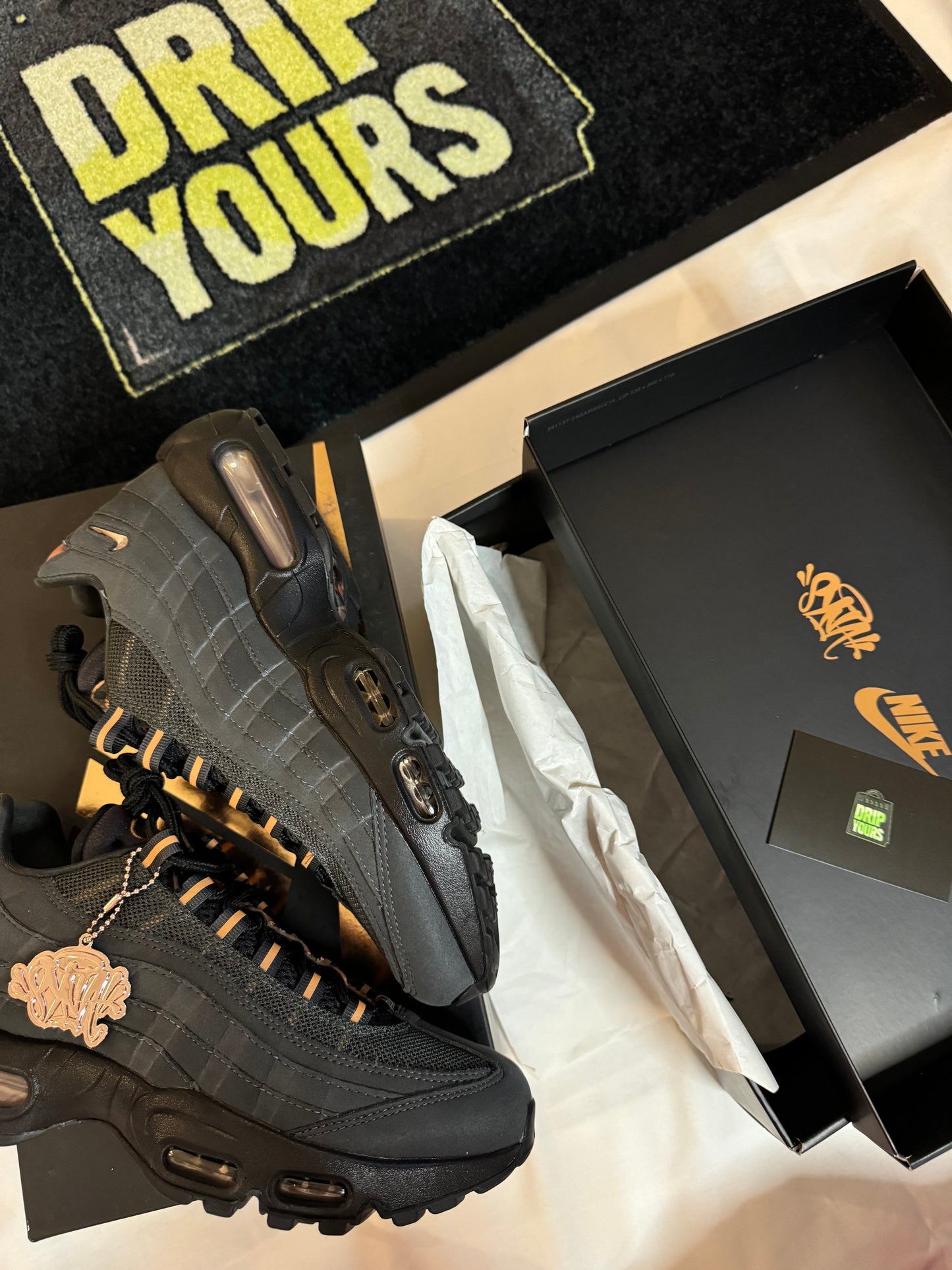 Syna World x Nike Air Max 95 Black Rose Gold