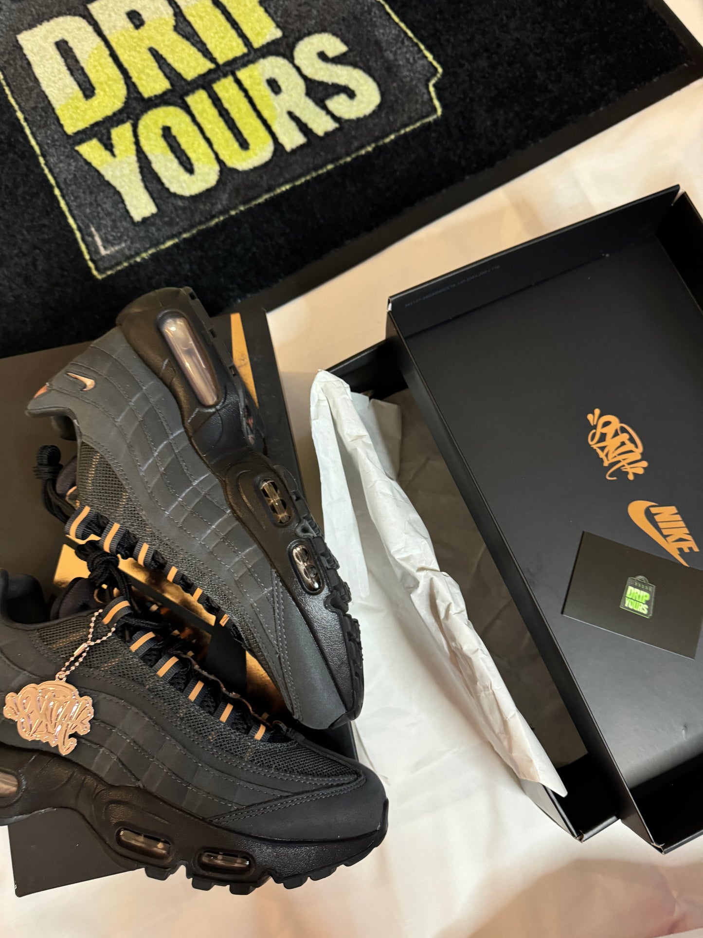 Syna World x Nike Air Max 95 Black Rose Gold
