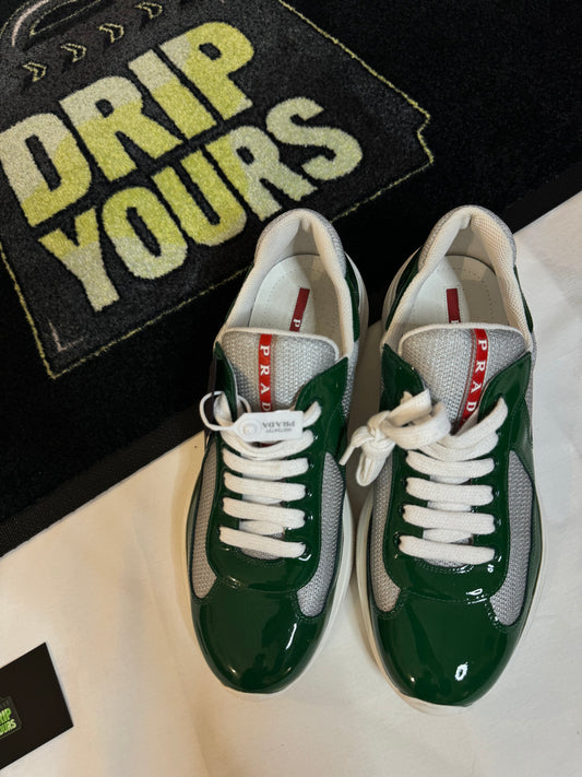 Prada America's Cup biker fabric sneakers