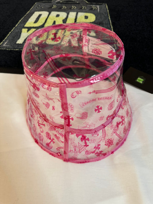 Chrome Hearts Pink Bucket Hat