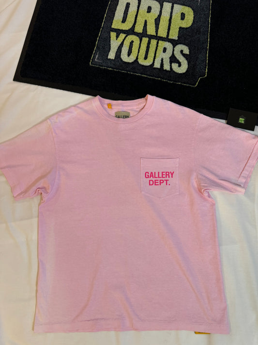 Gallery Dept. Souvenir Cotton T-Shirt Candy Pink