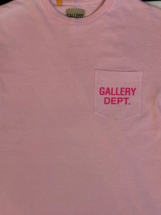 Gallery Dept. Souvenir Cotton T-Shirt Candy Pink