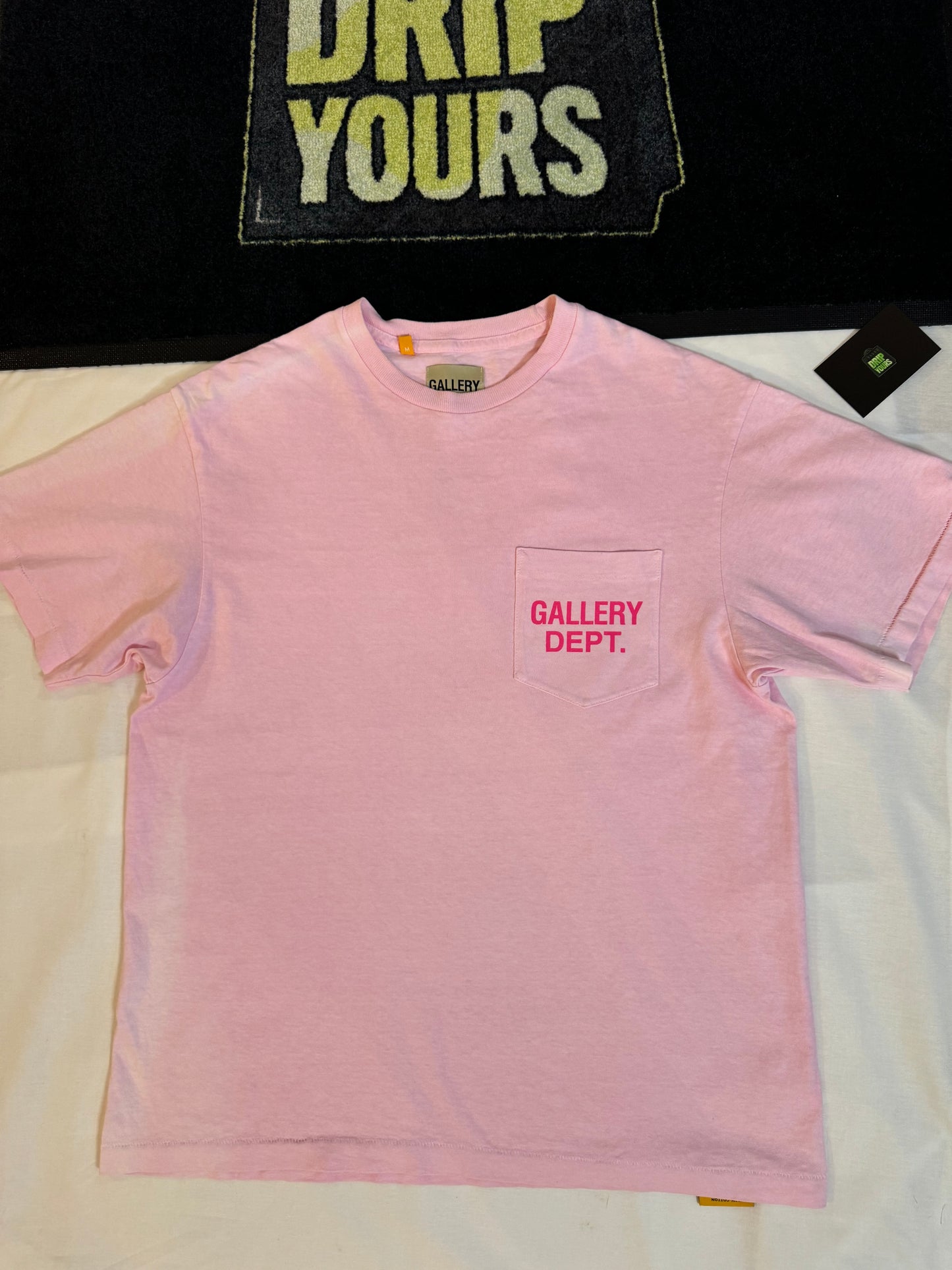 Gallery Dept. Souvenir Cotton T-Shirt Candy Pink