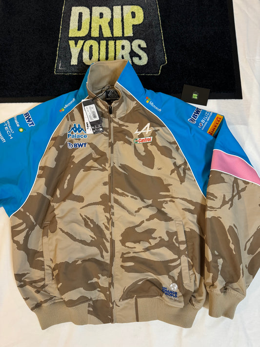 Palace x Kappa For Alpine Pit Jacket 'Desert Camo'