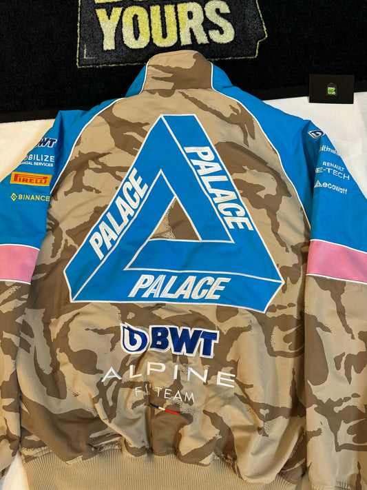 Palace x Kappa For Alpine Pit Jacket 'Desert Camo'