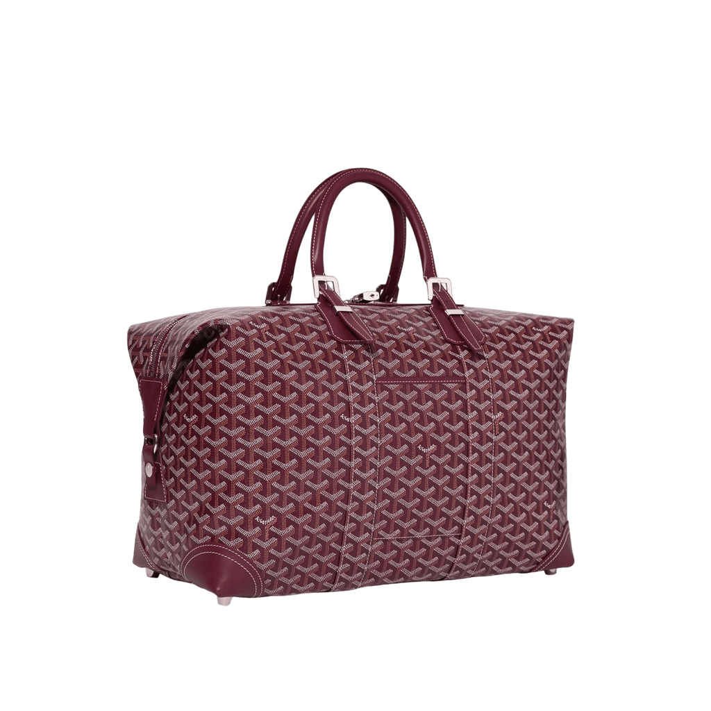 Goyard Bowling 45 Bag Burgundy