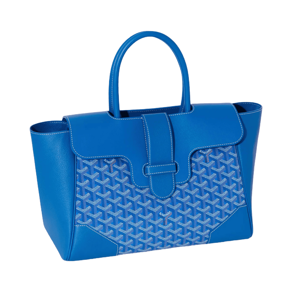 Goyard Saigon Tote Bag Blue
