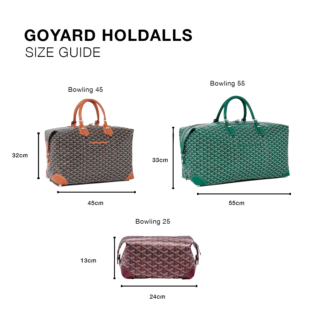 Goyard Bowling 45 Green Bag