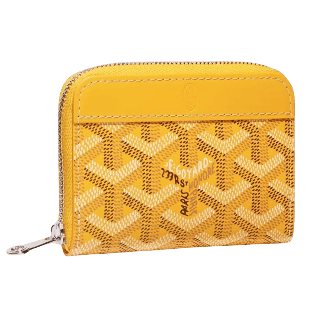 Goyard Matignon Mini Wallet Yellow