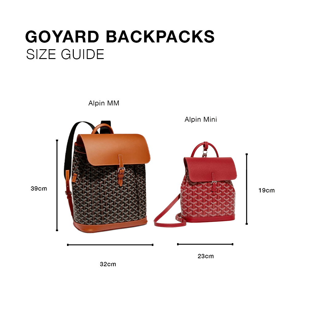 Goyard Alpin Mini Backpack Grey