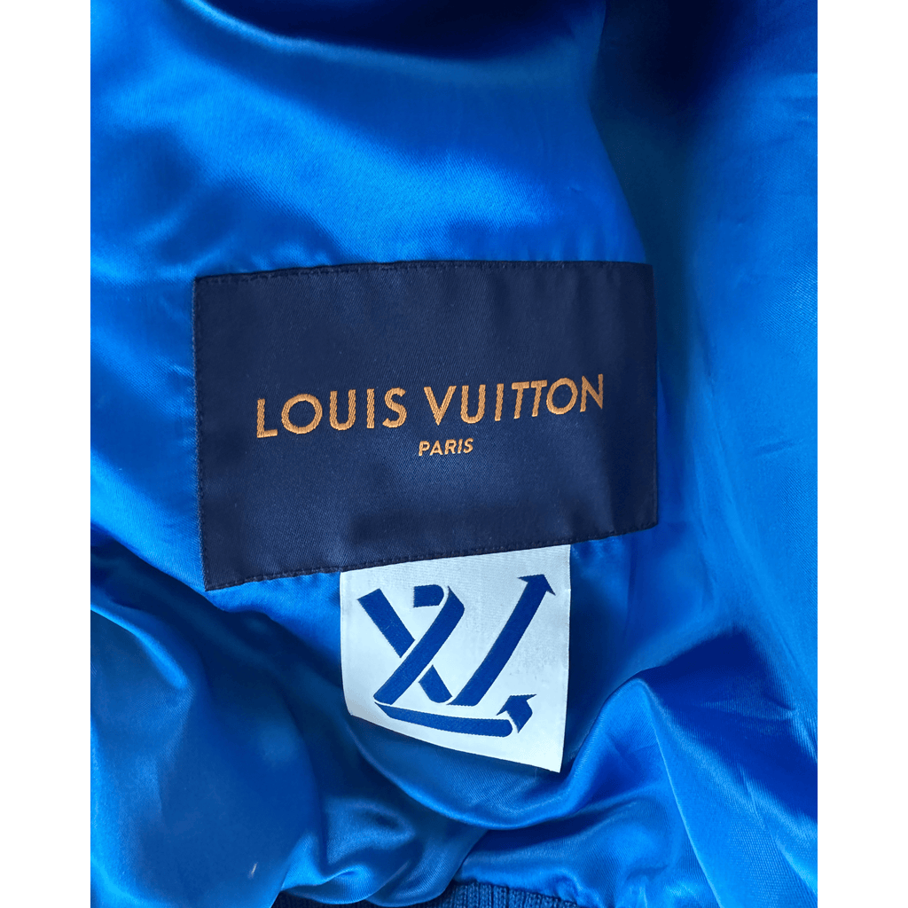 Louis Vuitton Blue & White Puppet Varsity
