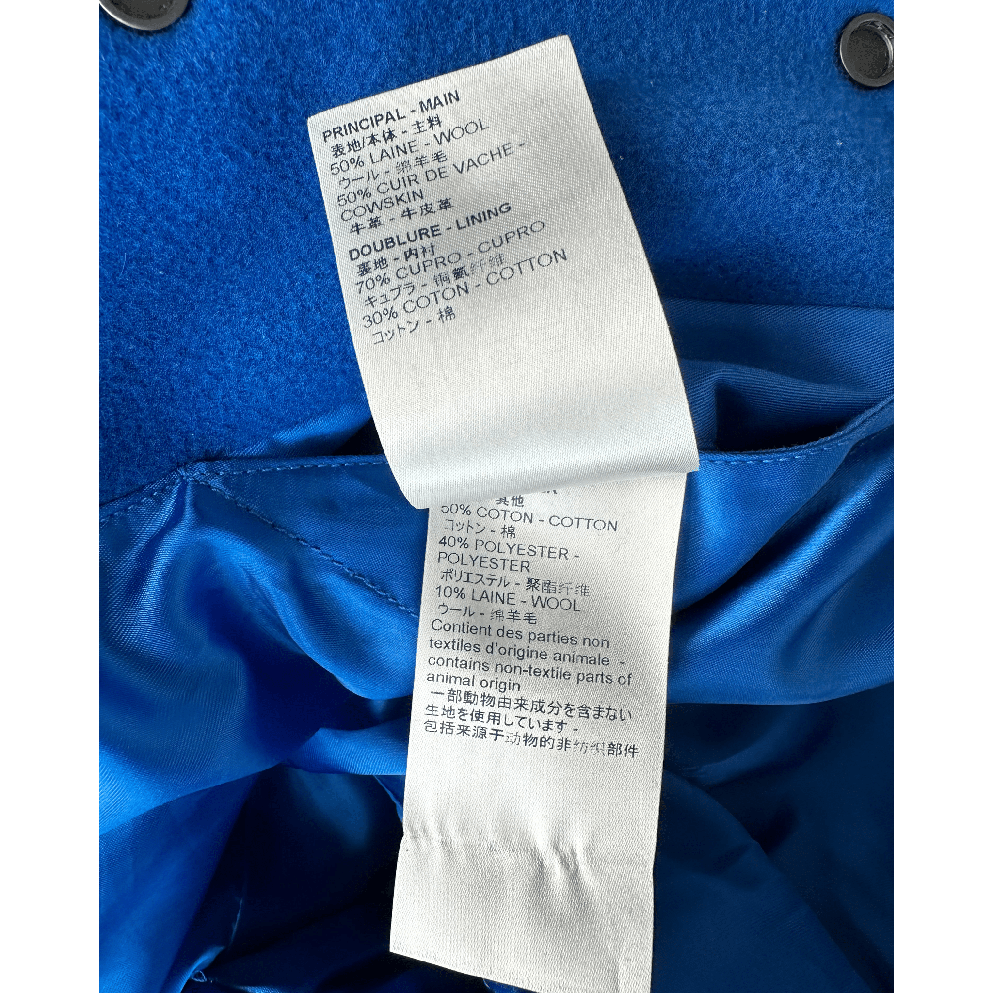 Louis Vuitton Blue & White Puppet Varsity
