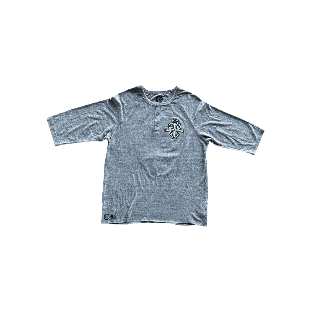 Chrome Hearts Grey & Multicolor Dagger Logo Women's T-Shirt
