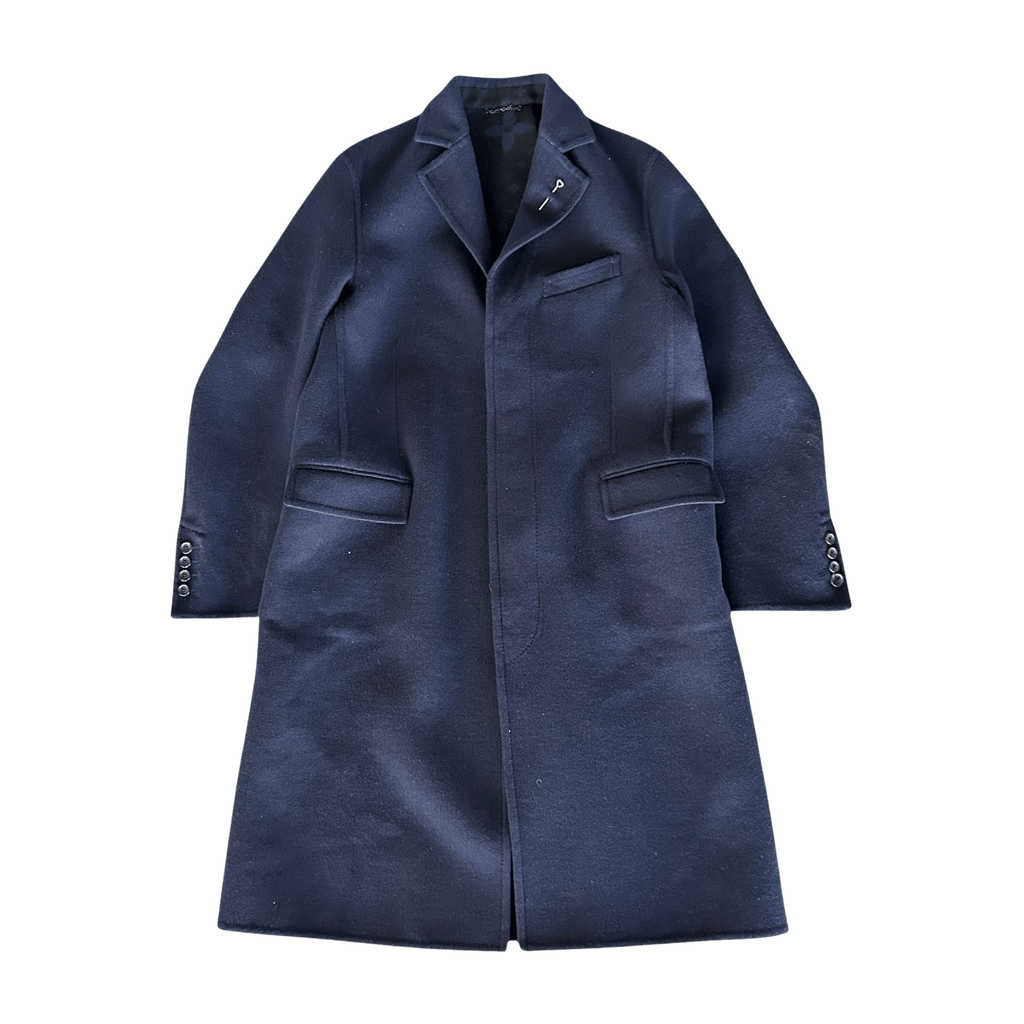 Louis Vuitton Navy Wool Peacoat