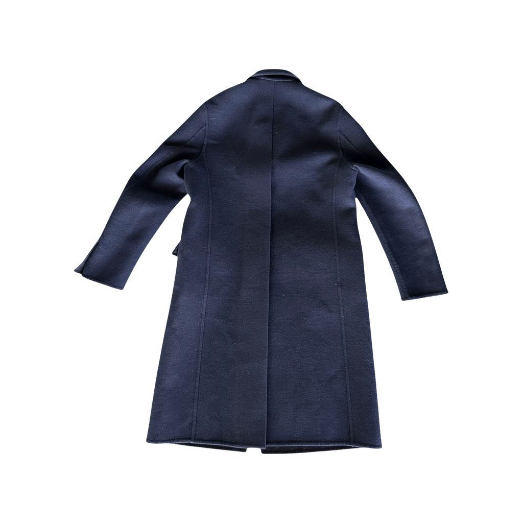 Louis Vuitton Navy Wool Peacoat
