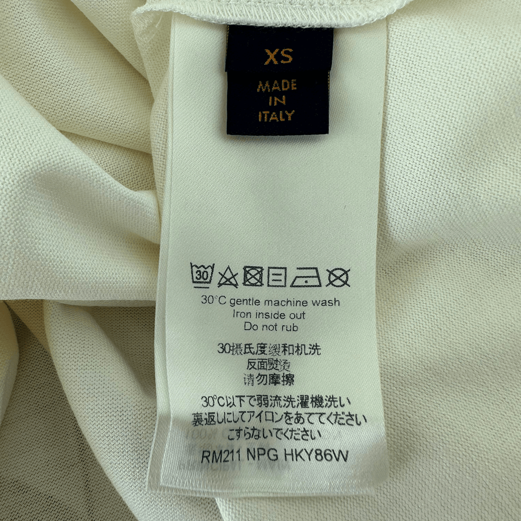 Louis Vuitton White Floating Men T-Shirt