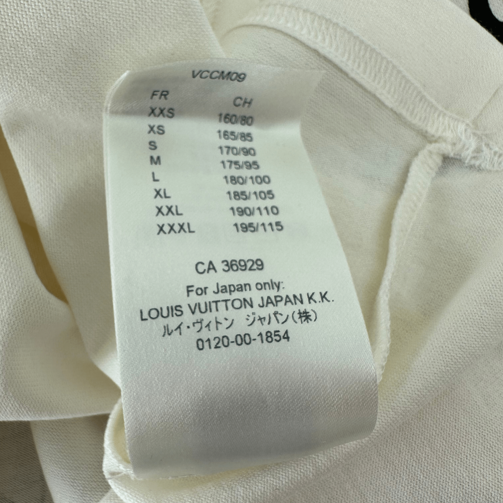 Louis Vuitton White Floating Men T-Shirt