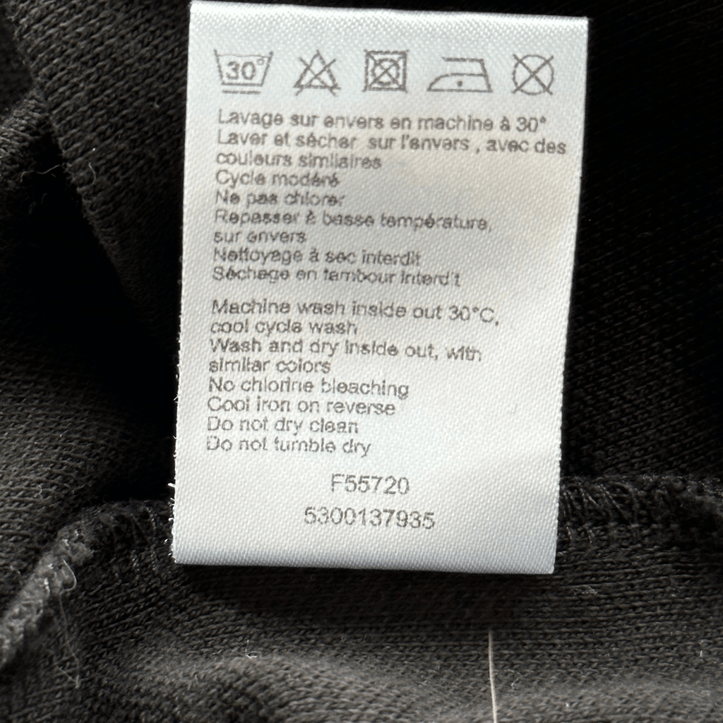 Louis Vuitton Black Embroidered Logo Polo T-Shirt