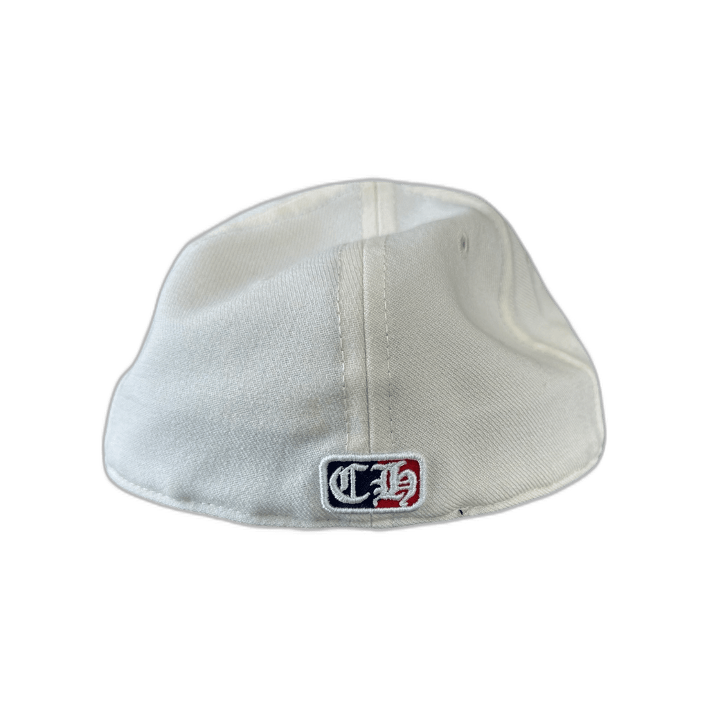 Chrome Hearts White & Red Heart Logo Fitted Hat - Morely TrendsChrome Hearts Type here:)