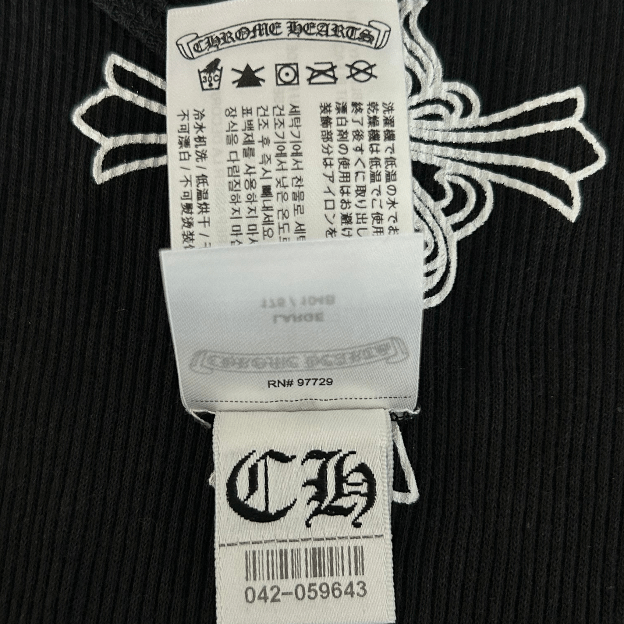 Chrome Hearts Black & White Cross Tank Top - Morely TrendsChrome Hearts Type here:)