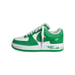 Louis Vuitton Nike Green & White Monogram Air Force 1 - Morely TrendsLouis Vuitton Type here:)