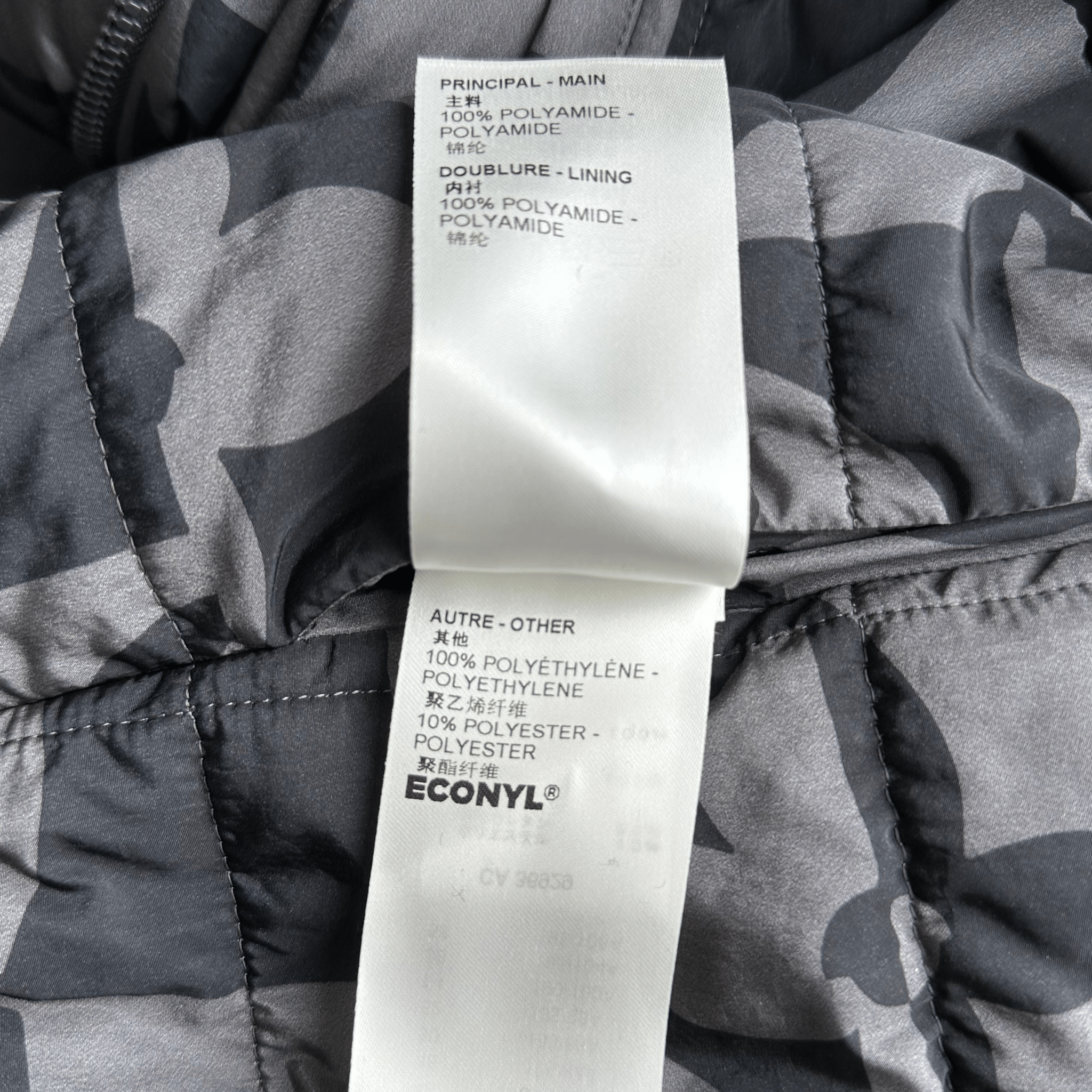 Louis Vuitton Grey & Black Flower Monogram Quilted Jacket - Morely TrendsLouis Vuitton Type here:)