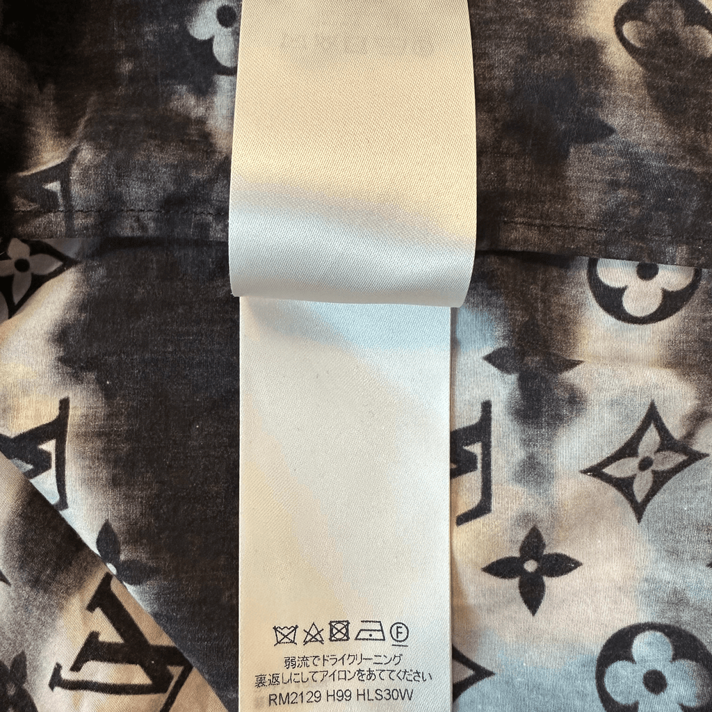 Louis Vuitton Mutlicolor Tie - Dye Camo Monogram Shirt - Morely TrendsLouis Vuitton Type here:)