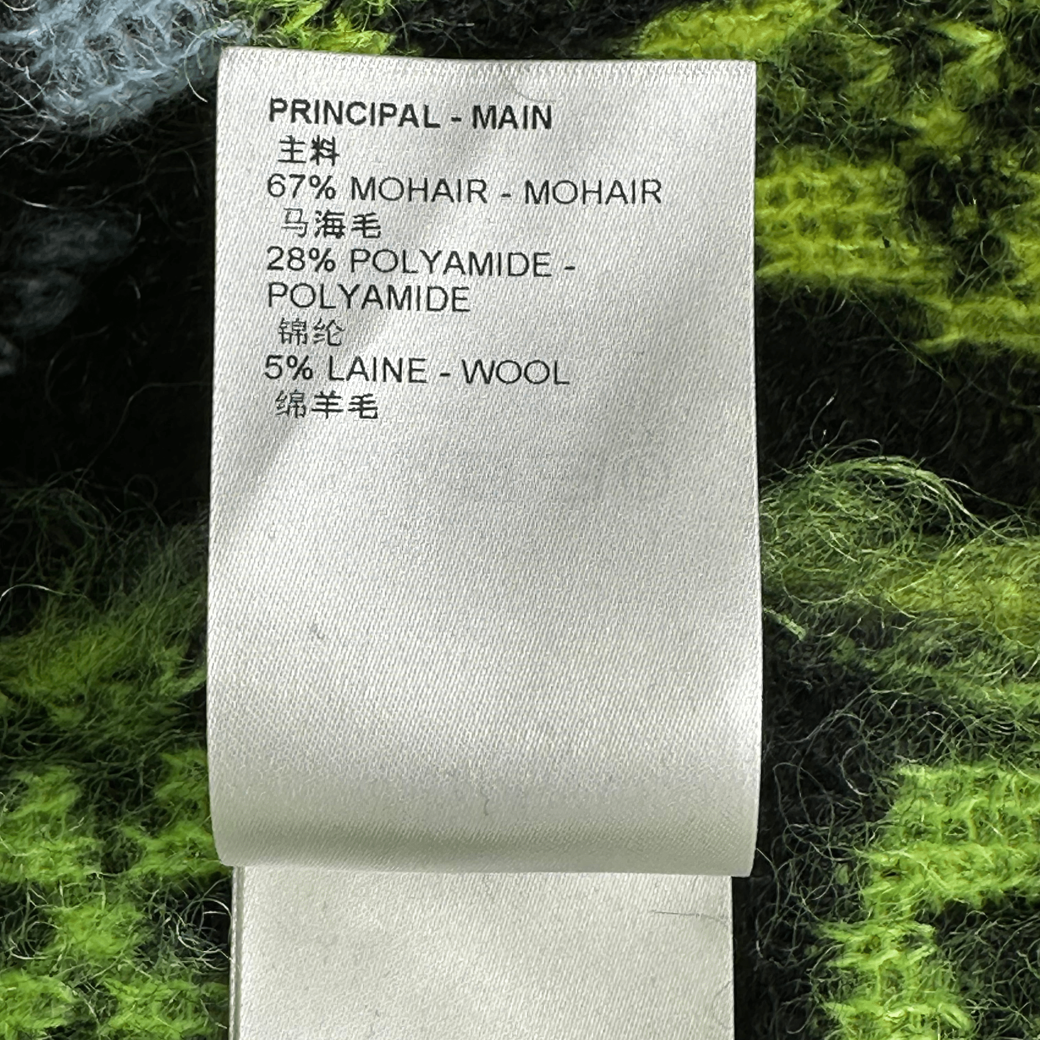 Louis Vuitton Multicolor Monogram Mohair Cardigan - Morely TrendsLouis Vuitton Type here:)
