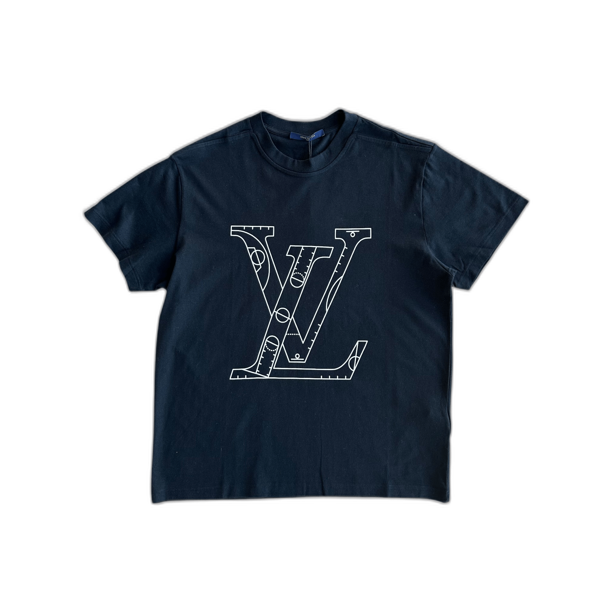 Louis Vuitton NBA Black & White Logo T-Shirt - Morely TrendsLouis Vuitton Type here:)