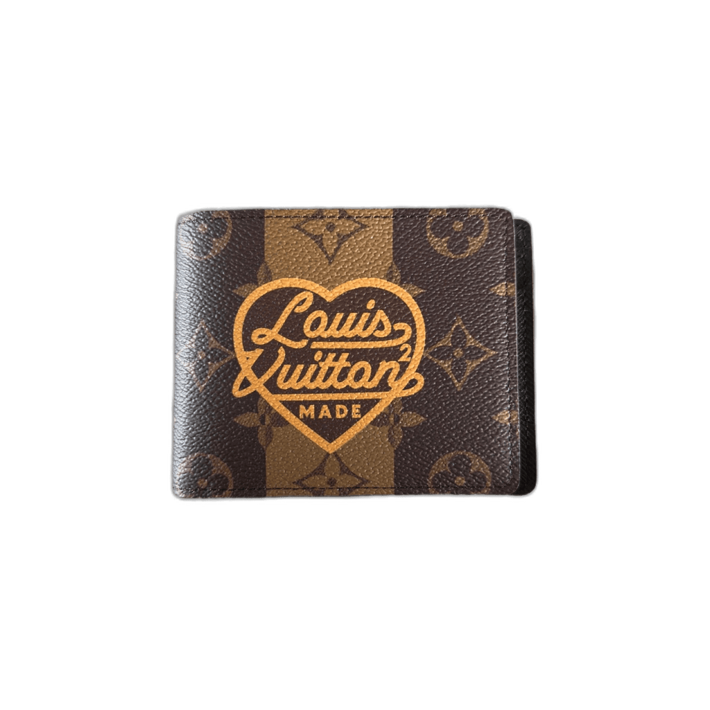 Louis Vuitton Nigo Brown Striped Monogram Multiple Wallet - Morely TrendsLouis Vuitton Type here:)