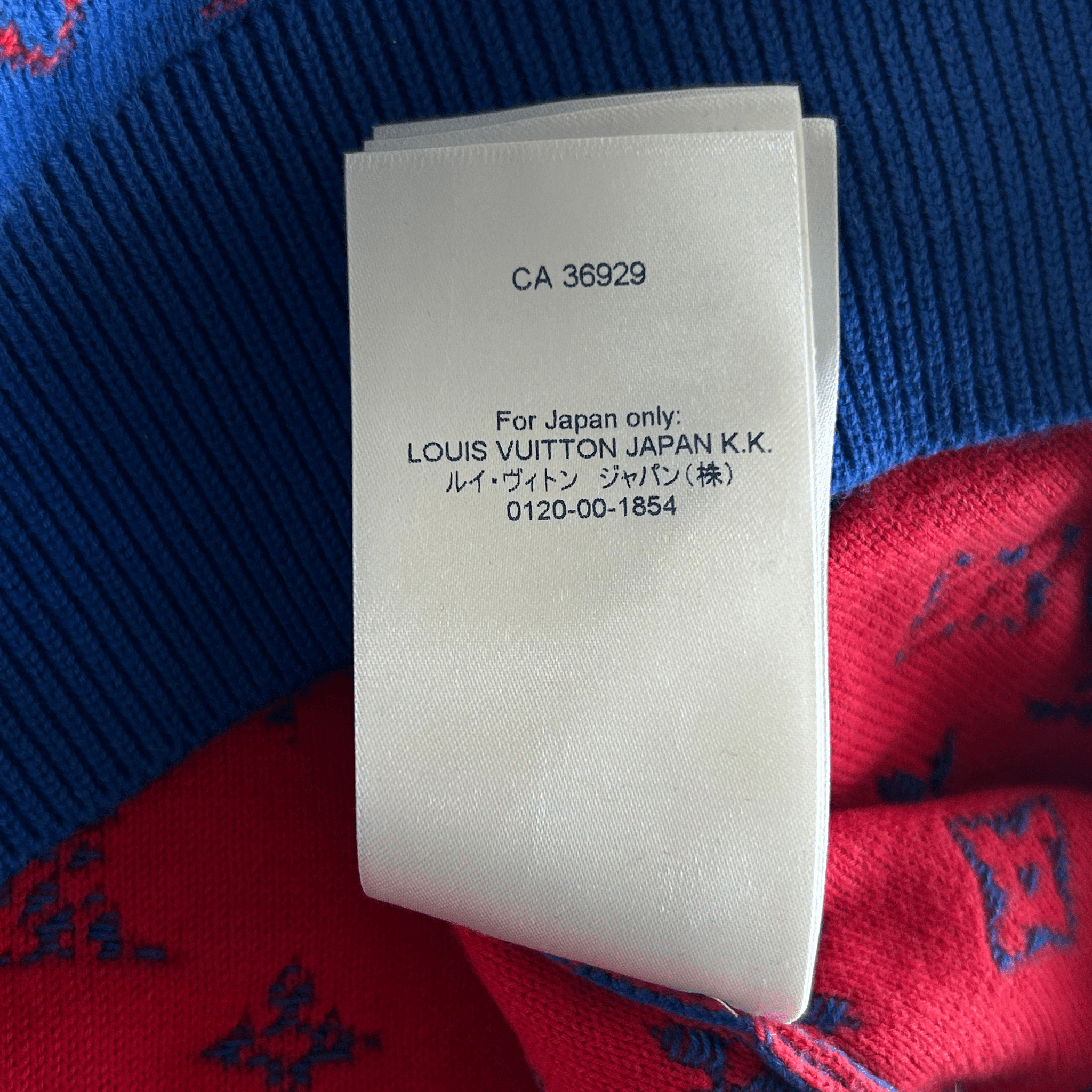 Louis Vuitton Blue & Red Monogram Gradient Sweater - Morely TrendsLouis Vuitton Type here:)