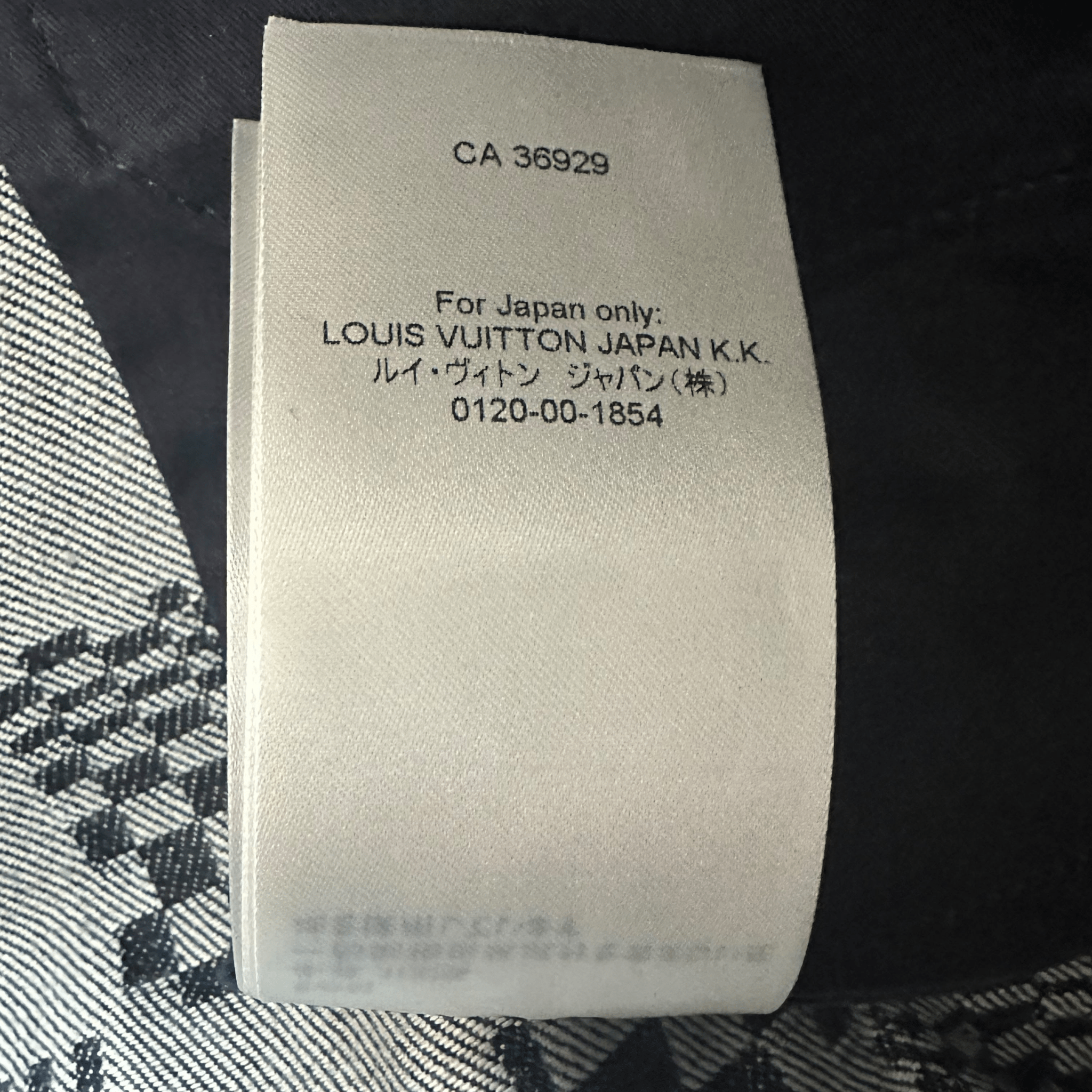 Louis Vuitton Navy Distorted Damier Print Jeans - Morely TrendsLouis Vuitton Type here:)