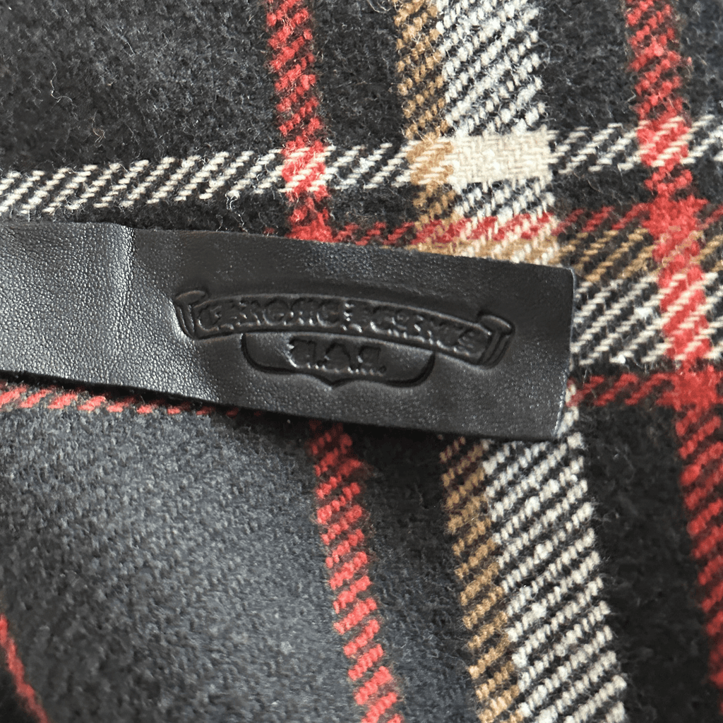 Chrome Hearts Black Plaid Flannel Jacket - Morely TrendsChrome Hearts Type here:)
