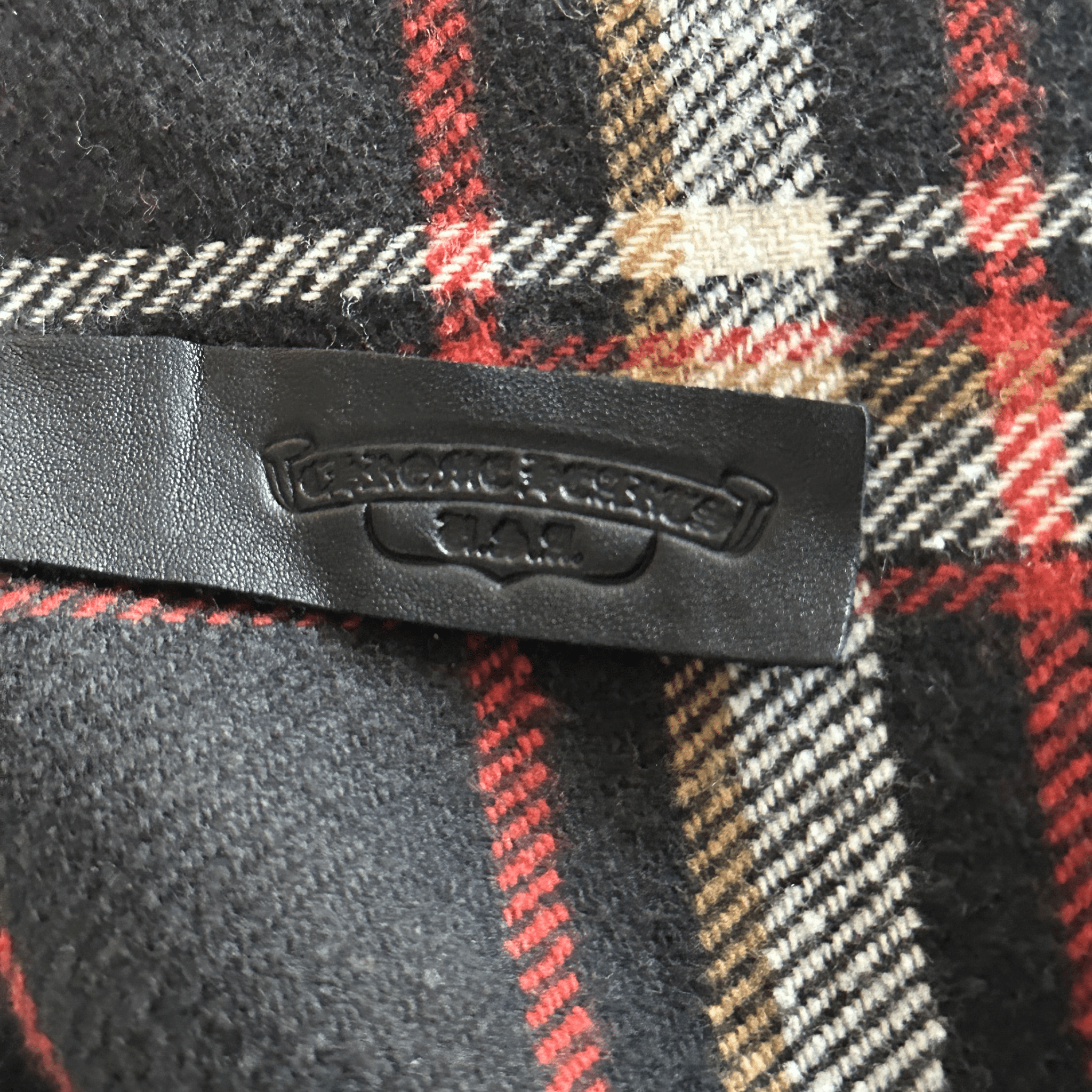 Chrome Hearts Black Plaid Flannel Jacket - Morely TrendsChrome Hearts Type here:)