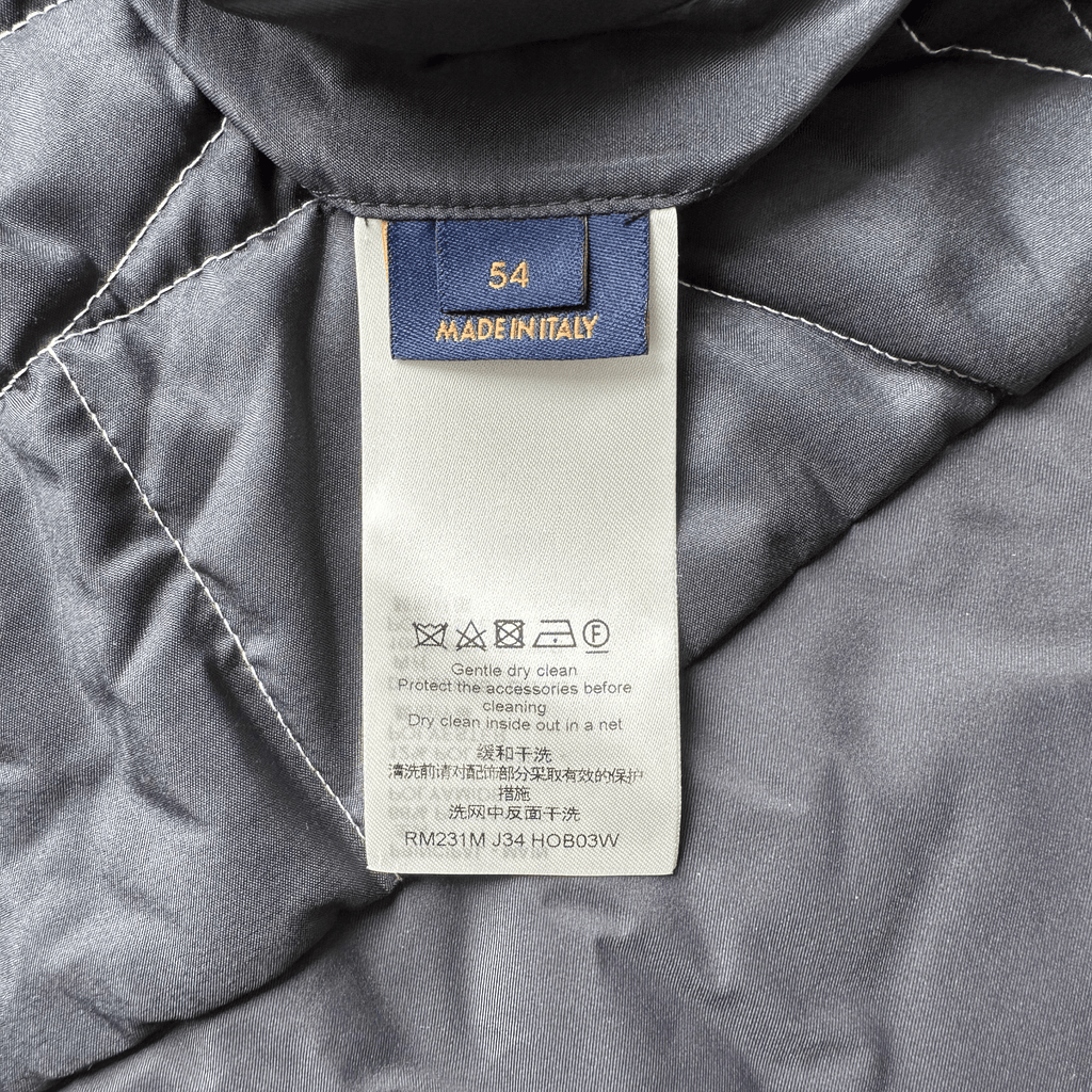 Louis Vuitton Bicolor Dove Houndstooth Padded jacket - Morely TrendsLouis Vuitton Type here:)