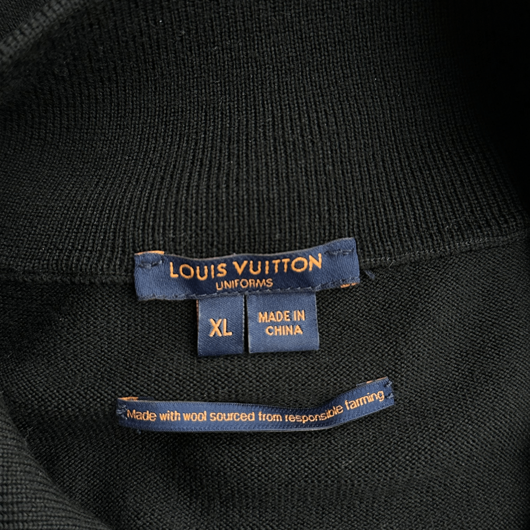 Louis Vuitton Black Wool Zip Up Jacket - Morely TrendsLouis Vuitton Type here:)