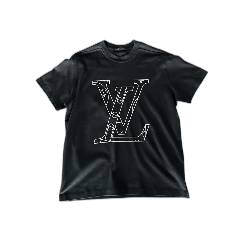 Louis Vuitton NBA Black & White Logo T-Shirt - Morely TrendsLouis Vuitton Type here:)