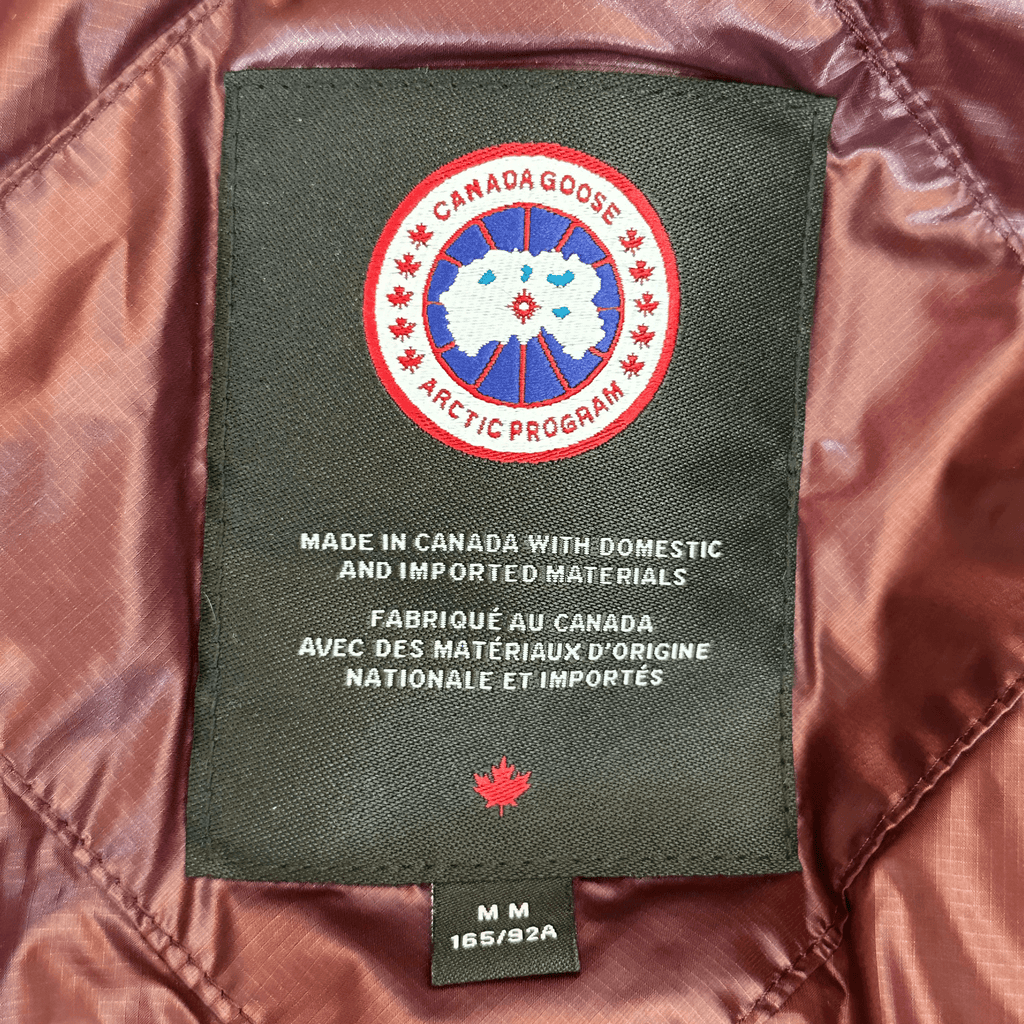 Canada Goose Burgundy Cypress Black Label Women's Vest - Morely TrendsCanada Goose Type here:)