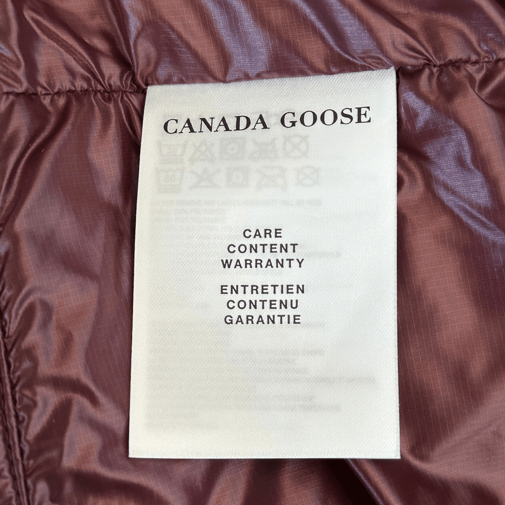 Canada Goose Burgundy Cypress Black Label Women's Vest - Morely TrendsCanada Goose Type here:)