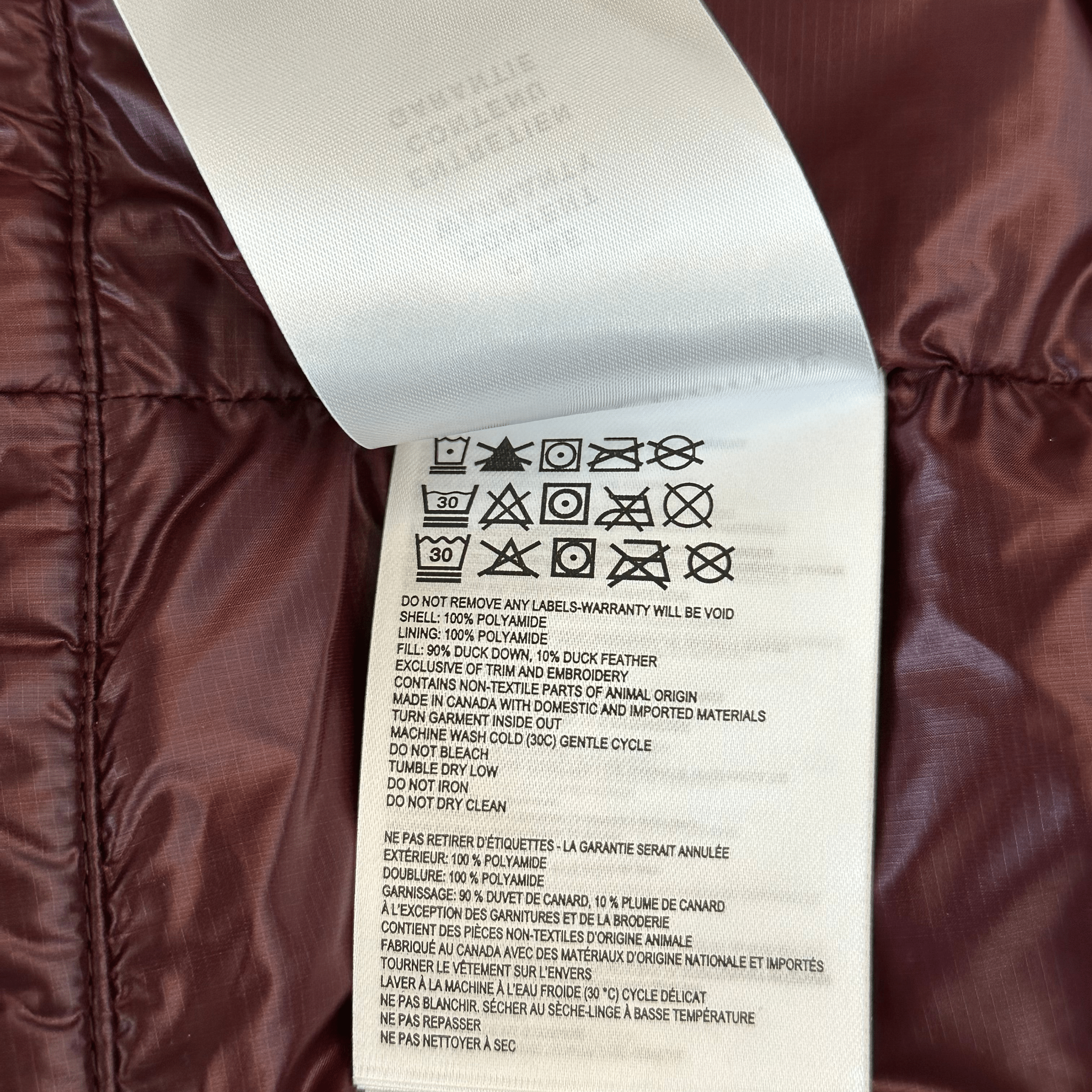 Canada Goose Burgundy Cypress Black Label Women's Vest - Morely TrendsCanada Goose Type here:)