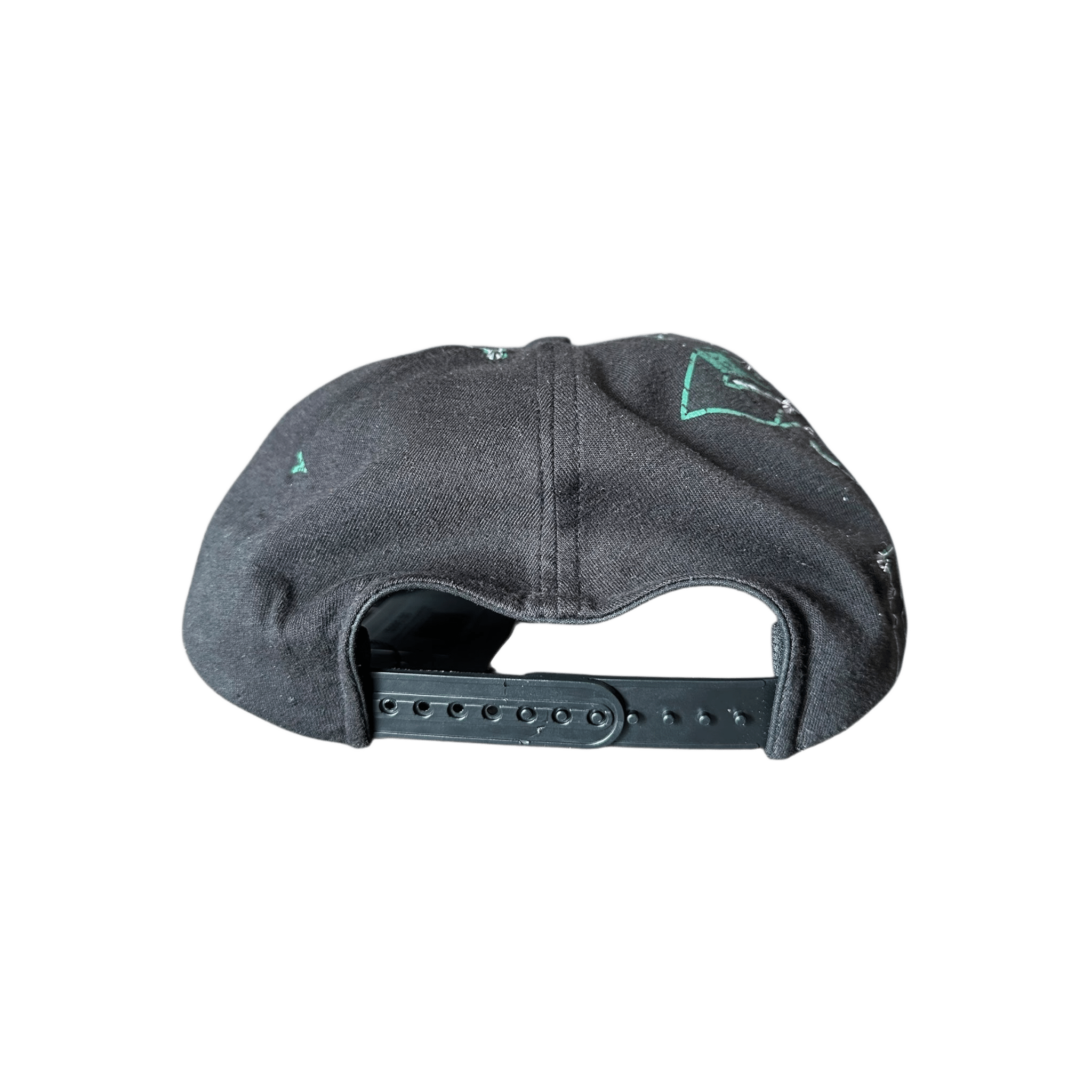 Bossi POTN Vintage Black & Green Paisley Rhinestone Embellished Hat - Morely TrendsBossi Type here:)