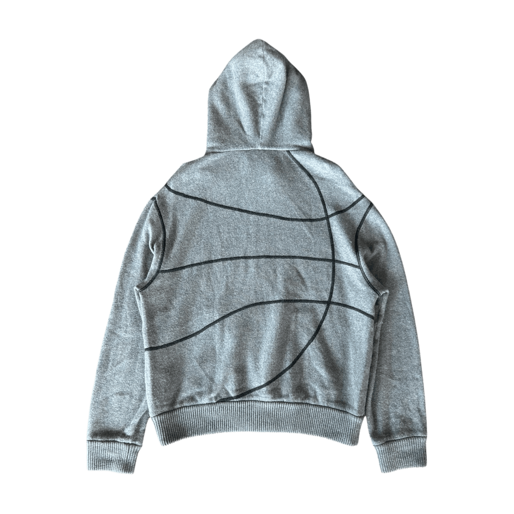 Louis Vuitton NBA Grey Basketball Embroidered Zip Up Hoodie - Morely TrendsLouis Vuitton Type here:)