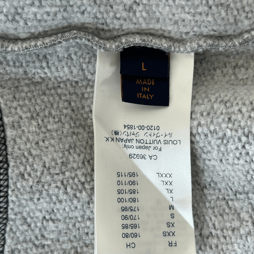 Louis Vuitton NBA Grey Basketball Embroidered Zip Up Hoodie - Morely TrendsLouis Vuitton Type here:)