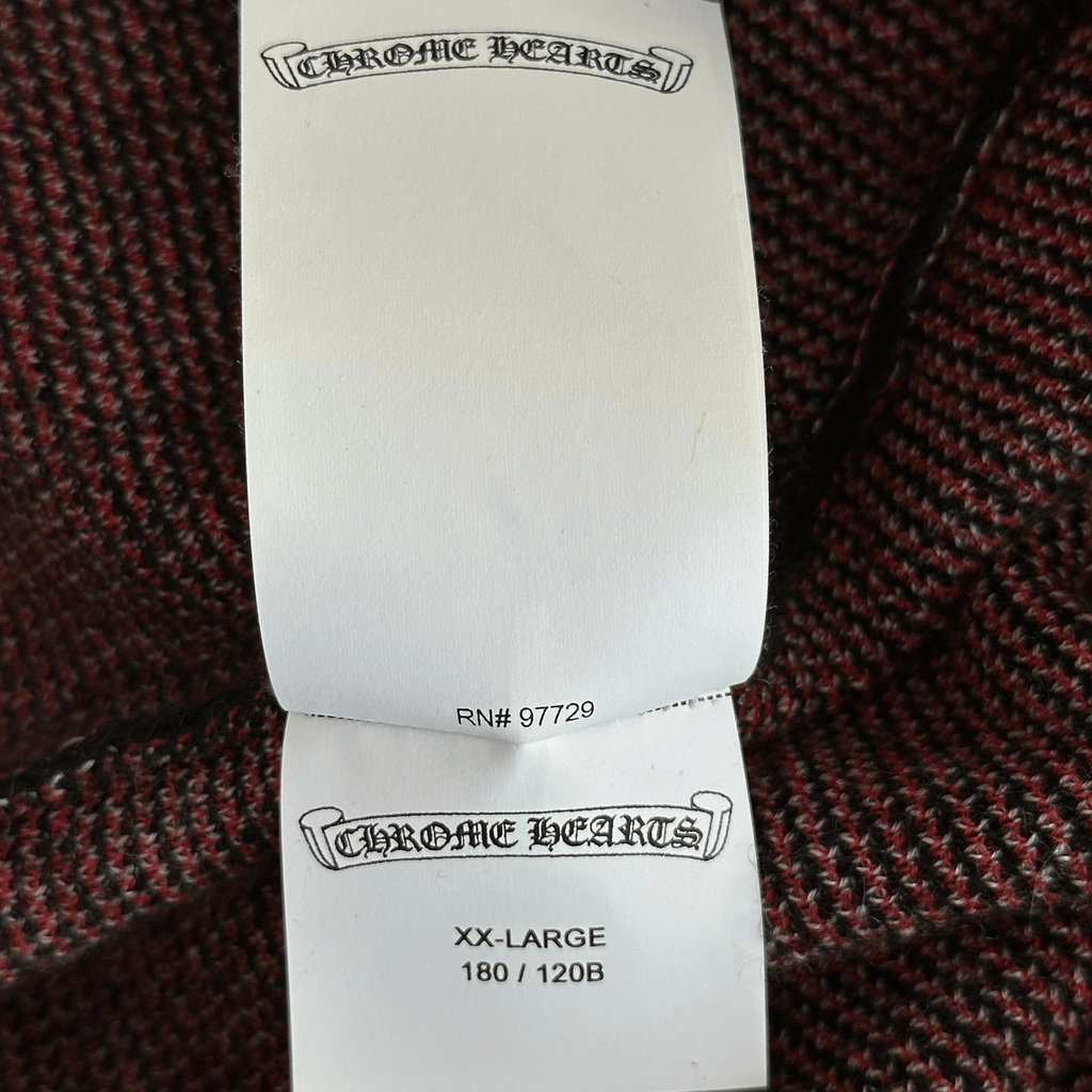 Chrome Hearts Matty Boy Black & Red Chomper Cashmere Sweater - Morely TrendsChrome Hearts Type here:)