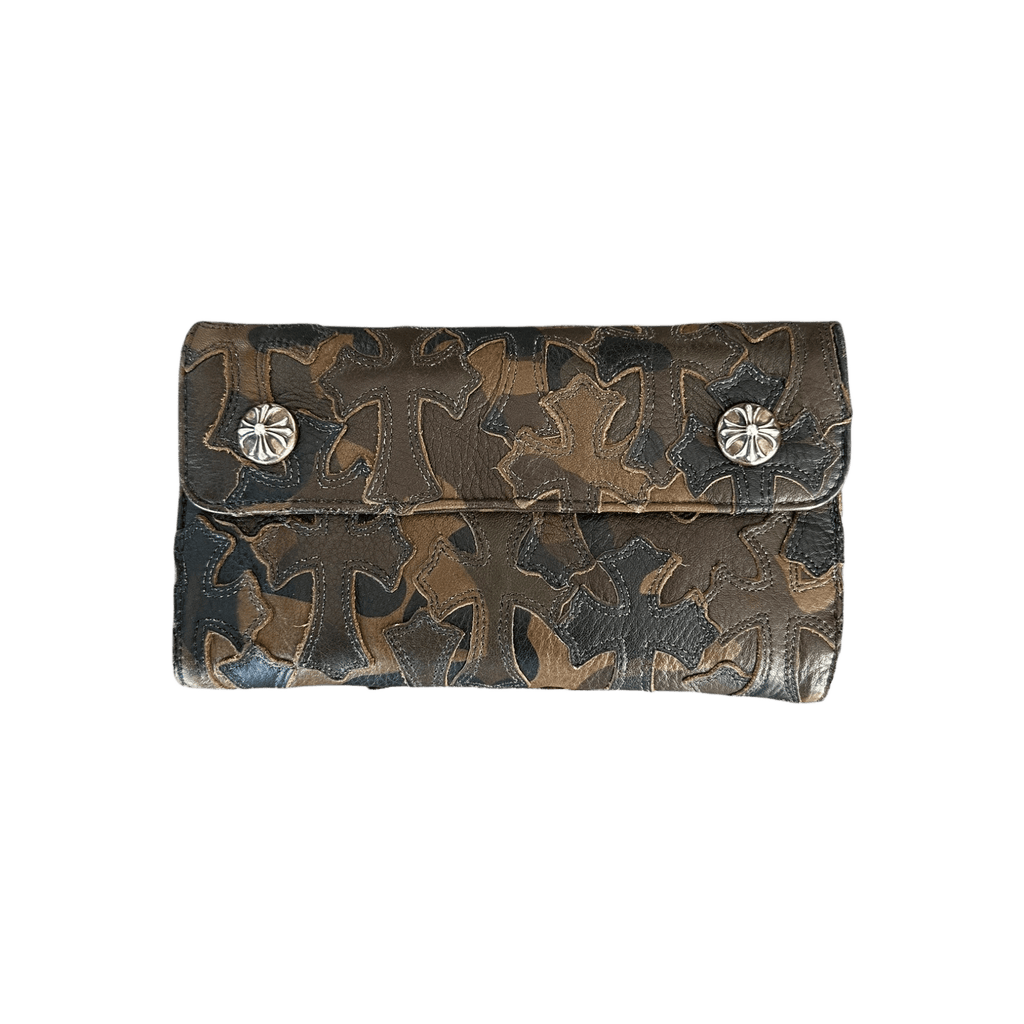 Chrome Hearts Camouflage Cross Patch Wallet - Morely TrendsChrome Hearts Type here:)